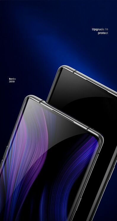 Захисне скло BENKS XPRO+ для Xiaomi Mi 10 - Black: фото 5 з 12
