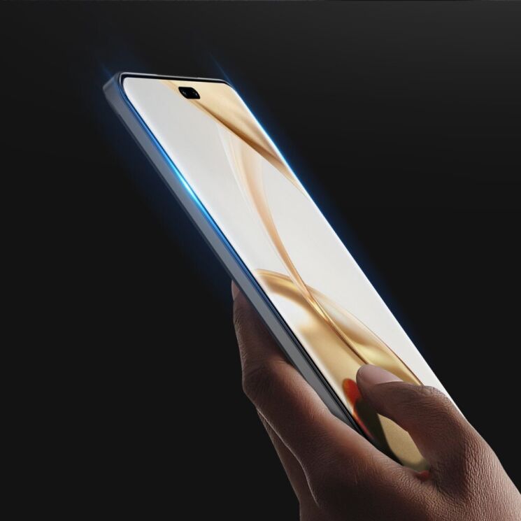 Защитное стекло DUX DUCIS Full Coverage для Honor 200 Pro - Black: фото 6 из 9