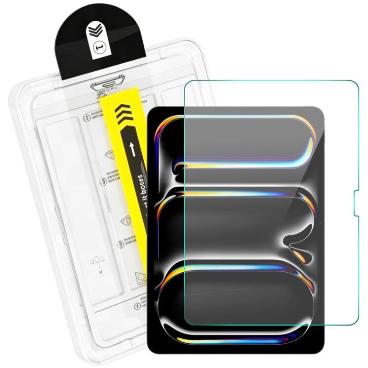 Захисне скло Enkay Easy Instal Crystal Glass для iPad Pro 11 M5/M4 (2025/2024) (359223) Захисне скло Enkay Easy Instal Crystal Glass для iPad Pro 11 M5/M4 (2025/2024): фото 1 з 7