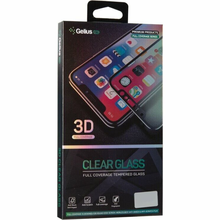 Защитное стекло Gelius Pro 3D Full Glue для Xiaomi 11T / 11T Pro - Black: фото 1 из 3