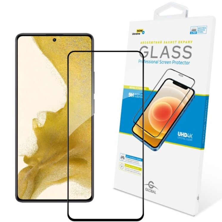 Защитное стекло Global Full Glue для Xiaomi Redmi Note 13 Pro 4G - Black: фото 1 из 4