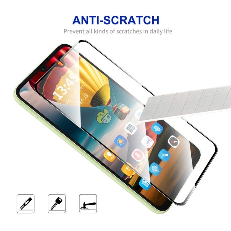 Защитное стекло HAT PRINCE Full Glue Cover для Samsung Galaxy A16 (A165) - Black: фото 4 из 8