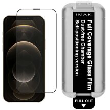 Захисне скло IMAK Easy Install Full GLue для iPhone 12 Pro Max - Black: фото 1 з 12