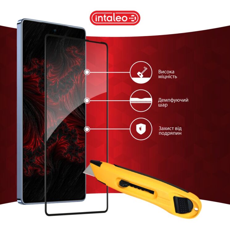 Защитное стекло Intaleo Full Glue для Infinix Note 40 - Black: фото 6 из 9