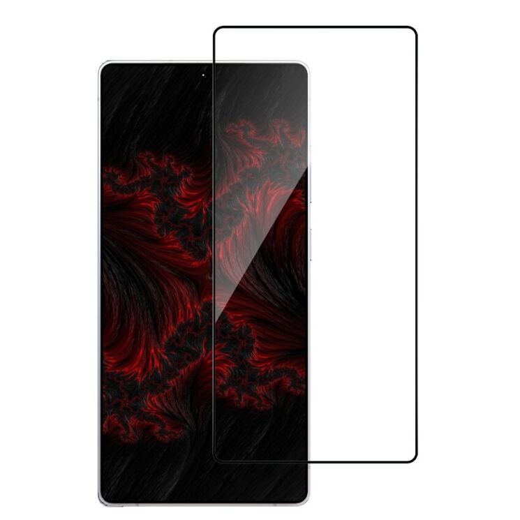 Захисне скло Intaleo Full Glue для Samsung Galaxy S25 Ultra (S938) - Black: фото 1 з 8