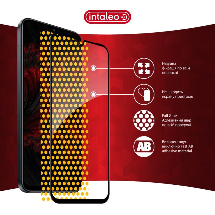 Защитное стекло Intaleo Full Glue для Xiaomi Redmi 15C / Poco C85 - Black (386163B) Защитное стекло Intaleo Full Glue для Xiaomi Redmi 15C / Poco C85 - Black: фото 8 из 9