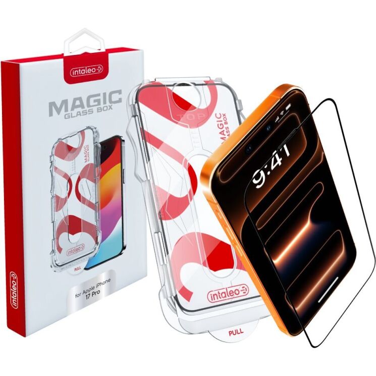 Захисне скло Intaleo MagicBox для iPhone 17 Pro - Black: фото 2 з 8