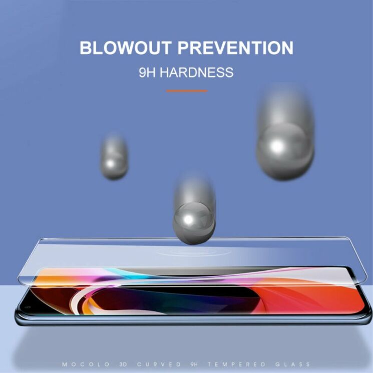 Захисне скло MOCOLO 3D Curved UV Glass для Xiaomi Mi 10 -: фото 2 з 11