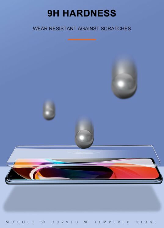 Захисне скло MOCOLO 3D Curved UV Glass для Xiaomi Mi 10 -: фото 8 з 11