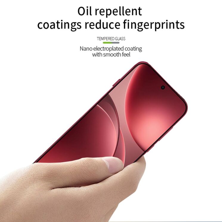 Защитное стекло MOFI Full Glue Protect для OnePlus 15 - Black: фото 5 из 9