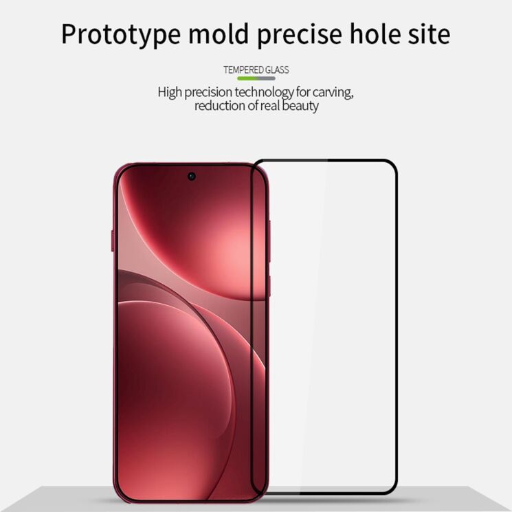 Защитное стекло MOFI Full Glue Protect для OnePlus 15 - Black: фото 4 из 9