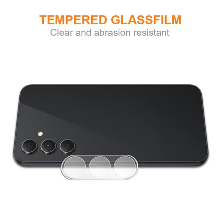 Захисне скло на камеру AMORUS Lens Protector для Samsung Galaxy A35 (A356): фото 4 з 7