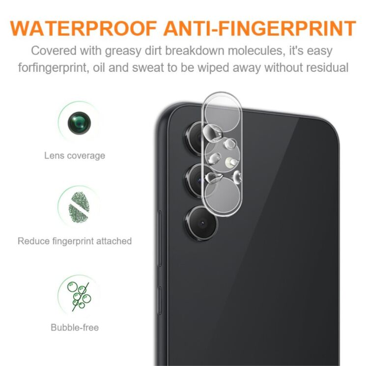 Захисне скло на камеру AMORUS Lens Protector для Samsung Galaxy A35 (A356): фото 2 з 7