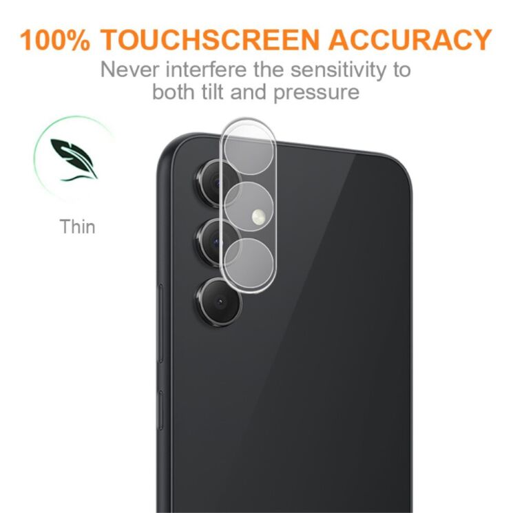Захисне скло на камеру AMORUS Lens Protector для Samsung Galaxy A35 (A356): фото 3 з 7