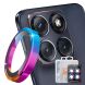 Защитное стекло на камеру ENKAY Metal Ring для Motorola Edge 70 Fusion - Colorful (409511C). Фото 1 из 7