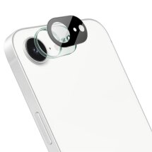 Защитное стекло на камеру IMAK Black Glass Lens для Apple iPhone 16e - Black: фото 1 из 8