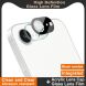 Захисне скло на камеру IMAK Black Glass Lens для Apple iPhone 16e - Black (376465B). Фото 3 з 8