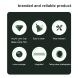 Захисне скло на камеру IMAK Black Glass Lens для Apple iPhone 16e - Black (376465B). Фото 5 з 8