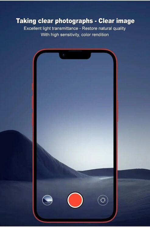 Защитное стекло на камеру IMAK Integrated Lens Protector для Apple iPhone 16e: фото 4 из 7