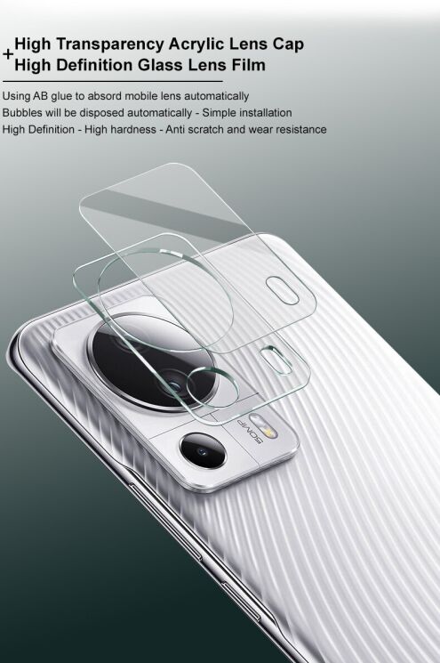 Захисне скло на камеру IMAK Integrated Lens Protector для Xiaomi 13 Lite: фото 6 з 12