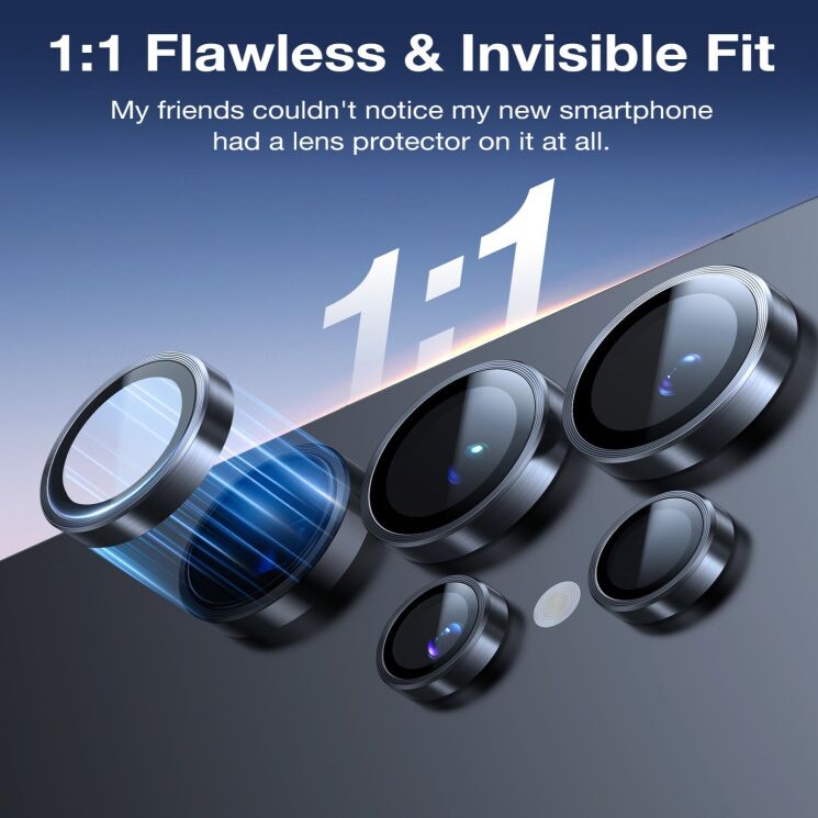 Захисне скло на камеру TORRAS Lensguard для Samsung Galaxy S26 Ultra: фото 2 з 7