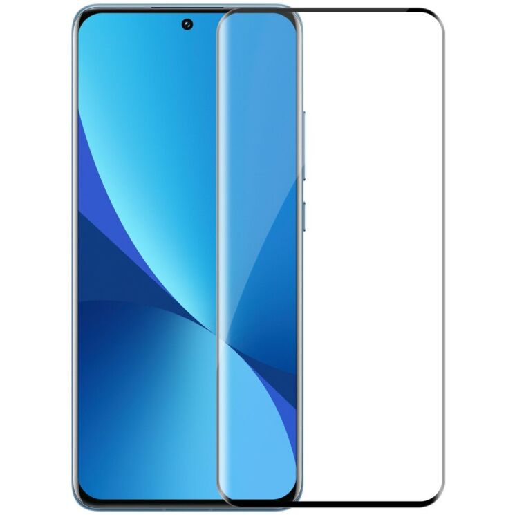Защитное стекло NILLKIN 3D CP+ MAX для Xiaomi 12 / 12X - Black: фото 1 из 12