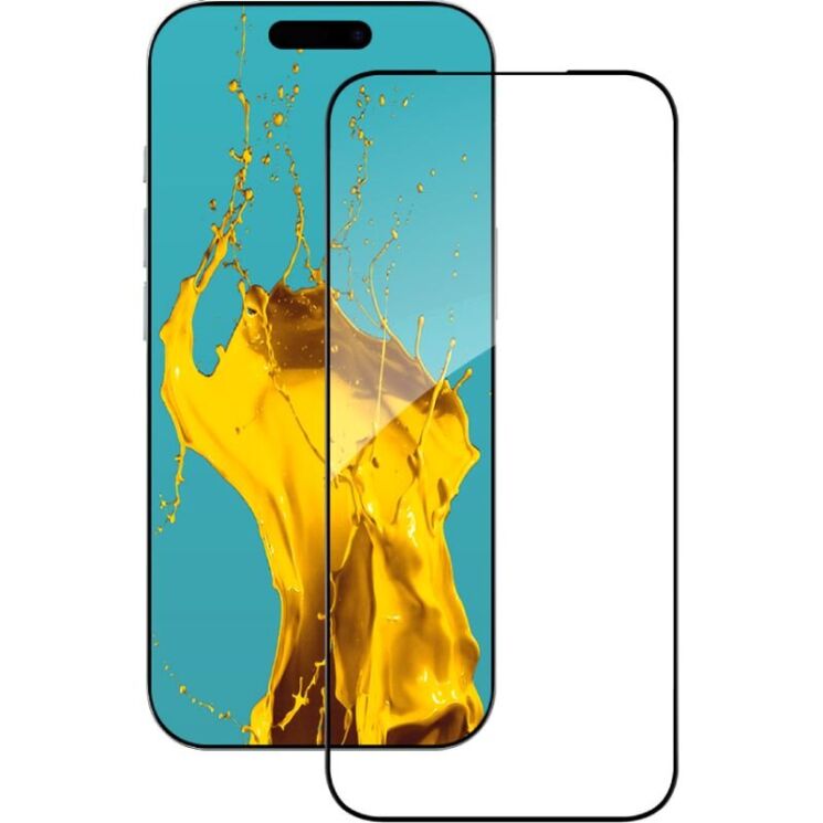 Защитное стекло Piko Full Glue для iPhone 17 Pro Max - Black: фото 2 из 5