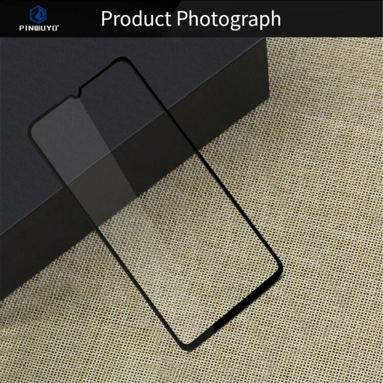 Захисне скло PINWUYO Full Glue Cover для Xiaomi Mi 9 Lite / Mi CC9 - Black: фото 4 з 13