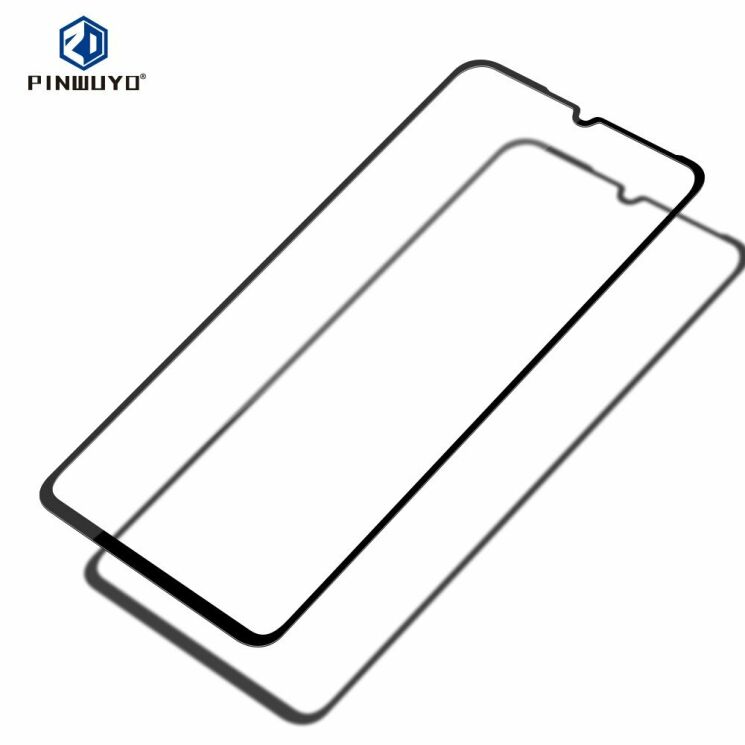 Захисне скло PINWUYO Full Glue Cover для Xiaomi Mi 9 Lite / Mi CC9 - Black: фото 3 з 13