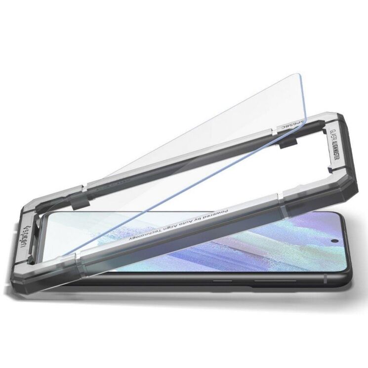 Комплект защитных стекол Spigen (SGP) GLAS.tR AlignMaster для Samsung Galaxy S21 FE (G990): фото 5 из 12