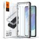 Комплект защитных стекол Spigen (SGP) GLAS.tR AlignMaster для Samsung Galaxy S21 FE (G990) (240200). Фото 1 из 12