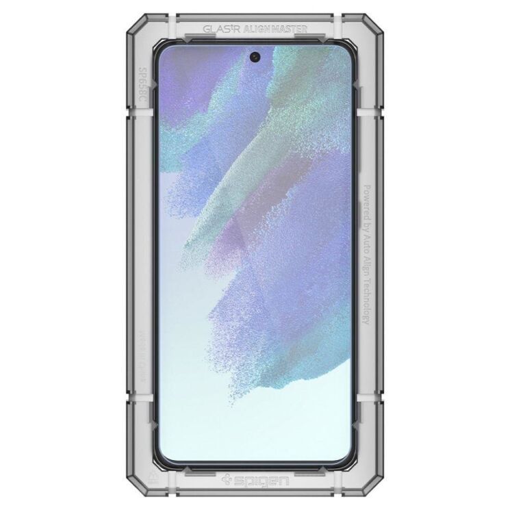 Комплект защитных стекол Spigen (SGP) GLAS.tR AlignMaster для Samsung Galaxy S21 FE (G990): фото 3 из 12