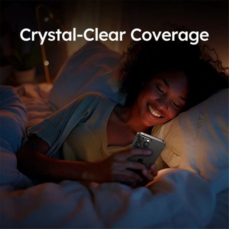 Защитное стекло TORRAS GlassGo для iPhone 16 Pro: фото 5 из 6