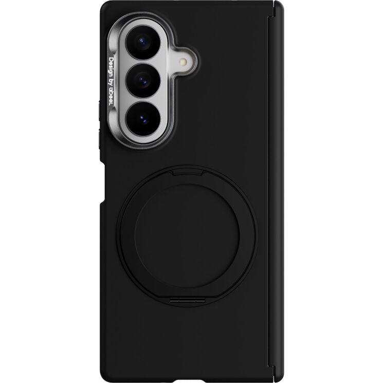 Защитный чехол ABEEL Silk Ring Magnetic (FF) для Samsung Galaxy Fold 8 Ultra - Black (424068B) Защитный чехол ABEEL Silk Ring Magnetic (FF) для Samsung Galaxy Fold 8 Ultra - Black: фото 1 из 8
