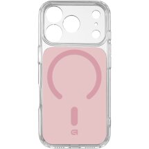 Защитный чехол ArmorStandart Clear Hybrid MagCase для iPhone 18 Pro / 17 Pro - Pink: фото 1 из 3