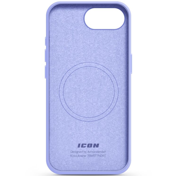 Защитный чехол ArmorStandart ICON2 MagSafe для Apple iPhone 16e - Lilac: фото 2 из 3