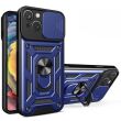 Защитный чехол Deexe Armor Shield для Apple iPhone 15 - Blue (329545L)