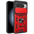 Защитный чехол Deexe Armor Shield для Google Pixel 9 / 9 Pro - Red (360075R)