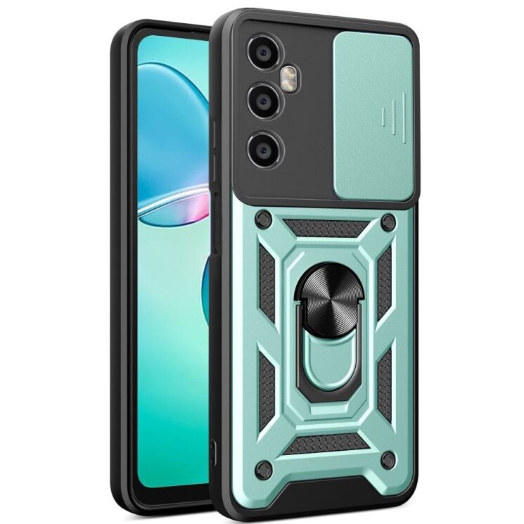 Защитный чехол Deexe Armor Shield для Realme C65 - Green: фото 1 из 9