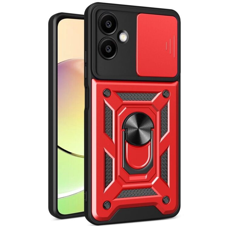 Защитный чехол Deexe Armor Shield для Samsung Galaxy A06 (A065) - Red: фото 1 из 8