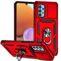 Защитный чехол Deexe Armor Shield для Samsung Galaxy A32 (А325) - Red: фото 1 из 9