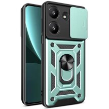 Защитный чехол Deexe Armor Shield для Xiaomi Poco M7 Pro - Green: фото 1 из 6