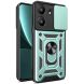 Защитный чехол Deexe Armor Shield для Xiaomi Poco M7 Pro - Green (374406G). Фото 1 из 6