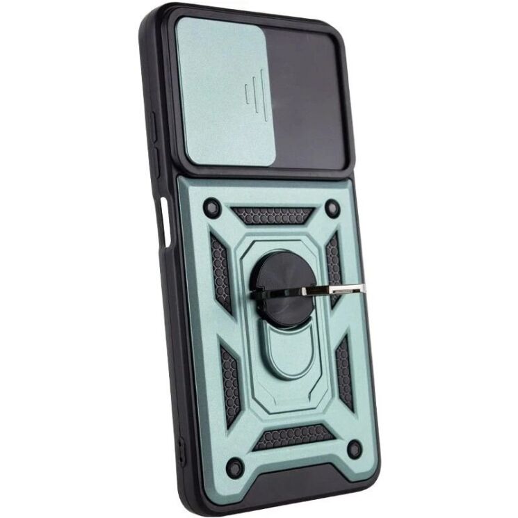 Защитный чехол Deexe Armor Shield для Xiaomi Poco M7 Pro - Green: фото 2 из 6