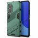 Защитный чехол с подставкой Deexe Bibercas для Huawei Nova 9 SE - Green (303900G). Фото 2 из 9