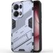 Захисний чохол Deexe Bibercas для OPPO Reno 13 Pro 5G - Dark Blue (376706DB). Фото 2 з 7