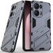 Захисний чохол Deexe Bibercas для OPPO Reno 13 Pro 5G - Dark Blue (376706DB). Фото 1 з 7