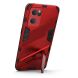 Захисний чохол Deexe Bibercas для OPPO Reno 7 5G Chinese - Red (295714R). Фото 3 з 8