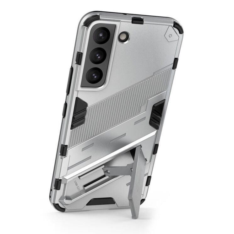 Защитный чехол Deexe Bibercas для Samsung Galaxy S22 (S901) - White: фото 3 из 8
