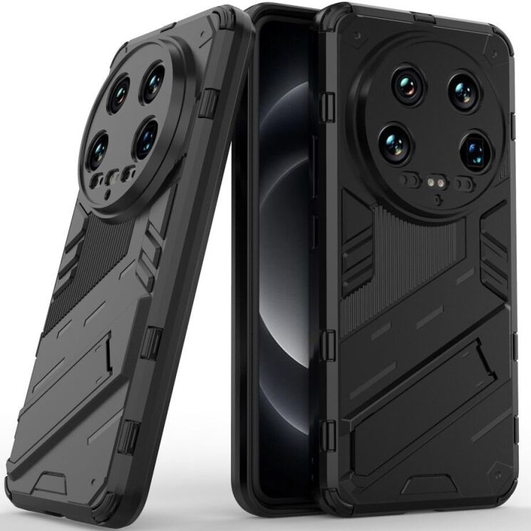 Защитный чехол Deexe Bibercas для Xiaomi 14 Ultra - Black: фото 1 из 6